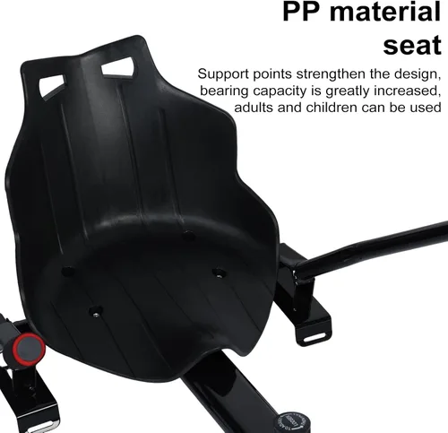 Miniatura 5 de Accesorio de asiento para aeropatinetas, accesorio para transformar aeropatineta Go Kart para niños y adultos, accesorio para scooter de equilibrio
