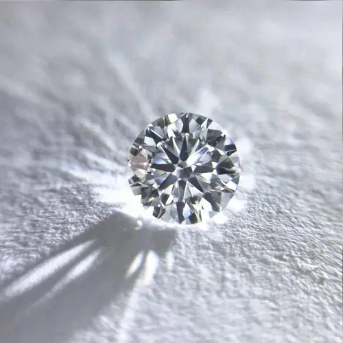 Miniatura 4 de GEMHUB CVD - Diamante suelto de 083 quilates color blanco - J de 0236in tamaño redondo brillante diamante cultivado en laboratorio Gema Diamante CVD