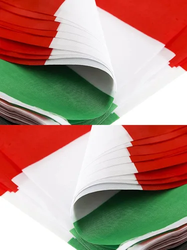 Miniatura 4 de ZXvZYT Cadena de bandera mexicana de México, pequeñas banderas de banderín de México, para gran apertura, eventos deportivos nacionales