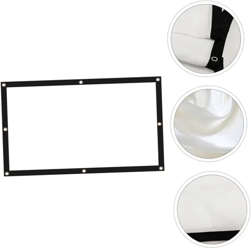 Miniatura 4 de DOITOOL Polyester Outdoor Indoor HD Projection for Home Theater Camping Classroom