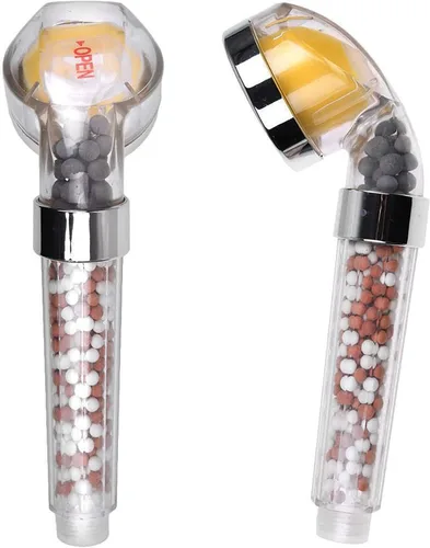 Miniatura 7 de Cabezal de ducha de alta presión, cabezal de ducha con filtro de vitamina C, cabezal de mano de ahorro de agua, filtro de cloro y flúor que ayuda a