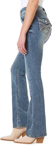 Miniatura 3 de WallFlower Jeans elásticos Insta para mujer con corte de bota y curvas