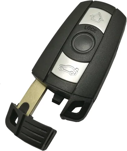 Miniatura 3 de Carcasa de reemplazo para llavero de entrada sin llave para BMW 3 Series, 5 Series, X5, X6, Z4, Funda para llavero de coche con hoja en blanco sin