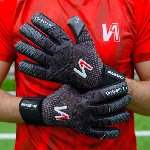 Miniatura 2 de ONEKEEPER C-TEC - Guantes de portero de nivel profesional para niños, jóvenes y adultos, guantes de portero de fútbol GK Látex de contacto