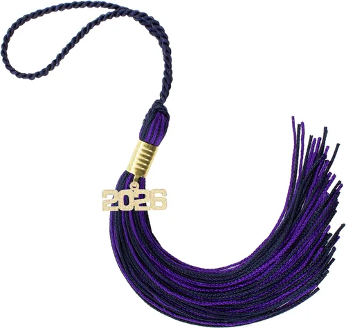 Miniatura 433 de Borla de graduación Aqua 2022, todos los colores escolares disponibles, fabricada en Estados Unidos