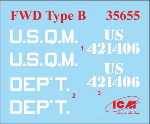 Miniatura 7 de ICM ICM35655 1:35-FWD Tipo B, WWI Camión del Ejército de EE. UU