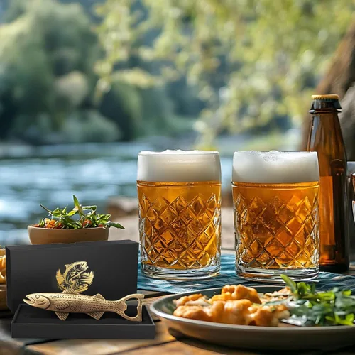 Miniatura 4 de Regalos únicos de pesca para hombres, abrebotellas de cerveza vintage, día del padre, cumpleaños, Navidad, San Valentín, regalo para él, papá, Fish