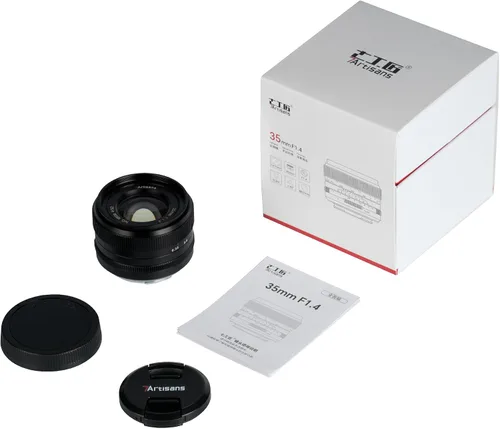 Miniatura 7 de 7artisans 35mm F1.4 Mark Ⅲ Lente Prime de Enfoque Manual de Marco Completo de Gran Apertura Compatible con Cámara Sin Espejo de Montura L (Negro)