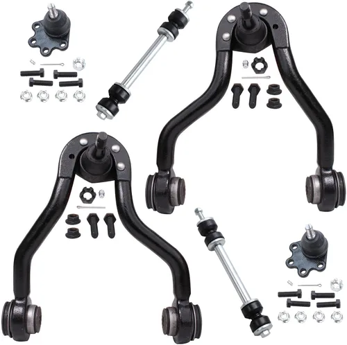 Miniatura 292 de Detroit Axle - Kit de extremo delantero para Chrysler 300 Dodge Charge Challenger 2011-2023, 2 brazos de control inferiores traseros 2 rótulas