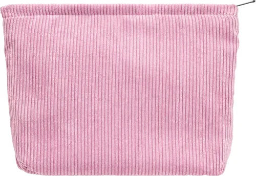 Miniatura 68 de Pazimiik Bolsa de maquillaje floral, grande, de algodón, con cremallera para bolsa de viaje, organizador de maquillaje de lona para mujeres, Algodón