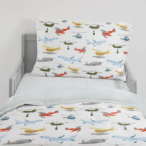 Miniatura 2 de Little Unicorn Paquete de 2 fundas de almohada estándar, tela de muselina súper suave y transpirable, cierre de sobre cómodo, para cuna y cama
