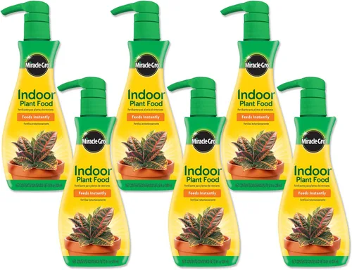 Miracle-Gro Alimento para plantas de interior, fertilizante para plantas, 8 onzas (paquete de 6)