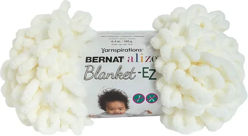 Bernat Alize Blanket-EZ - Ovillo de lana, color crema