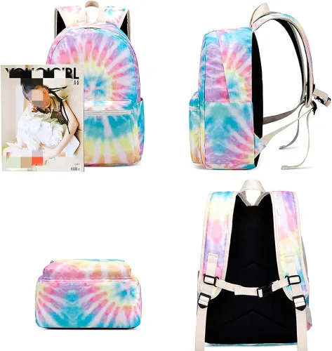 Miniatura 9 de CAMTOP Juego de morral y lonchera para niñas de preescolar y primaria