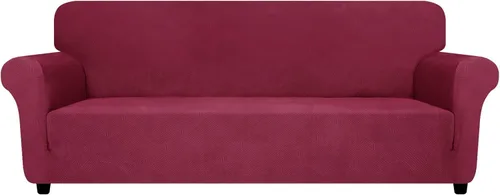 Miniatura 79 de ZNSAYOTX Funda súper elástica para silla (30"-47"), nuevas fundas de silla a rayas para sala de estar, aptas para perros y mascotas, protector