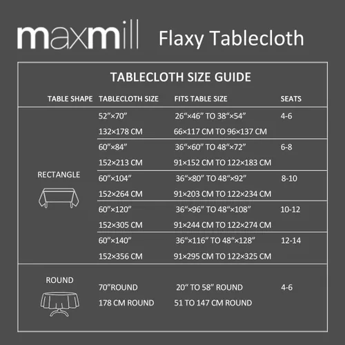 Miniatura 7 de Maxmill Flaxy - Mantel Gris claro lino