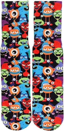 Benefeet Sox Calcetines divertidos y divertidos para hombre, unisex, con estampado 3D en 3D, calcetines de pantorrilla atléticos