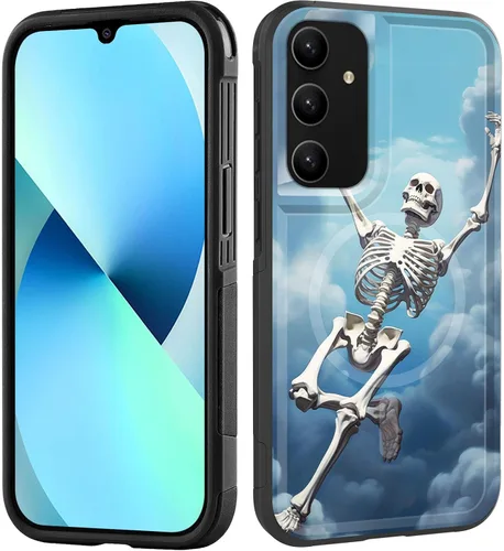 Miniatura 49 de Funda magnética para Galaxy A16 5G, [compatible con MagSafe] [protección contra caídas de grado militar] Funda resistente a prueba de golpes