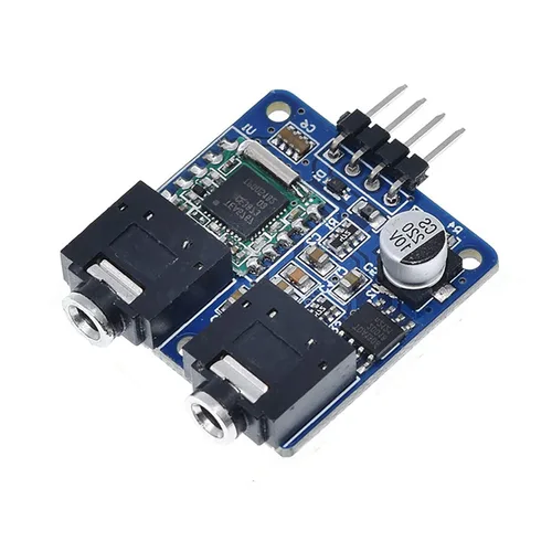 Miniatura 3 de Módulo de radio estéreo FM 76-108MHZ 5V TEA5767 + antena de cable