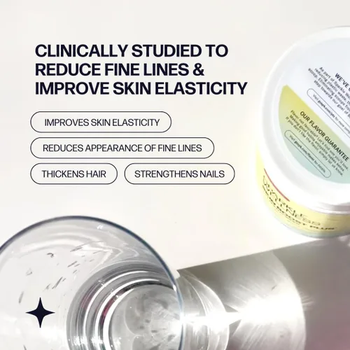 Miniatura 5 de Sparkle Wellness VERISOL Péptidos de colágeno hidrolizados bioactivos Polvo de colágeno con vitamina C y ácido hialurónico para la salud