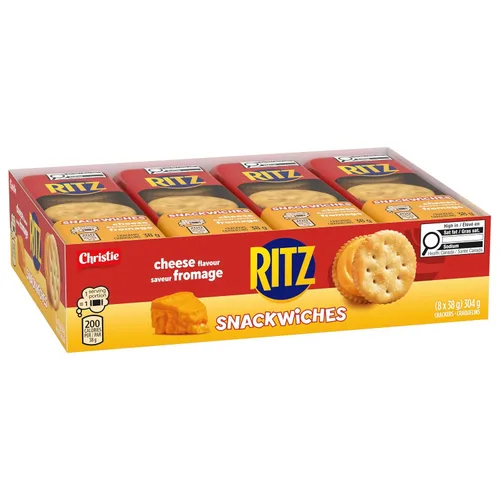 Miniatura 9 de Ritz Snackwich Crackers Sabor de queso (8 x 1.34 oz) 304 g/10.7 oz {Importado de Canadá}