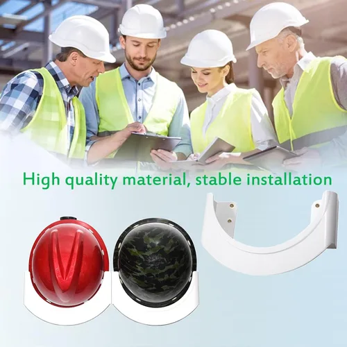 Miniatura 3 de Soporte para casco de pared, 2 juegos (2 piezas) - Soporte para casco duro para taller, oficina, sala de estar