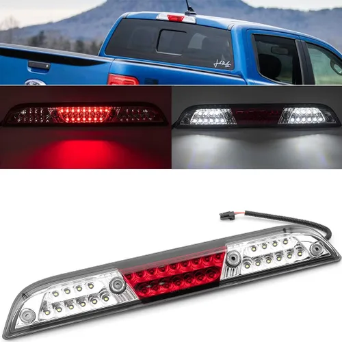 Miniatura 8 de Luces de freno terceras F150 para Ford F150 Raptor 2009 2010 2011 2012 2013 2014 Raptor luces de freno LED rojas 3ª, luces LED blancas