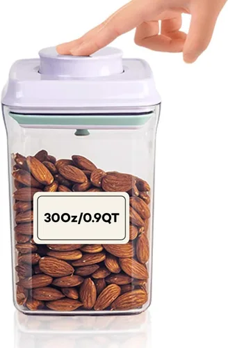 Miniatura 15 de Bop Top - Recipientes herméticos de almacenamiento de alimentos con tapa, paquete múltiple Juegos de recipientes de cocina Recipiente hermético