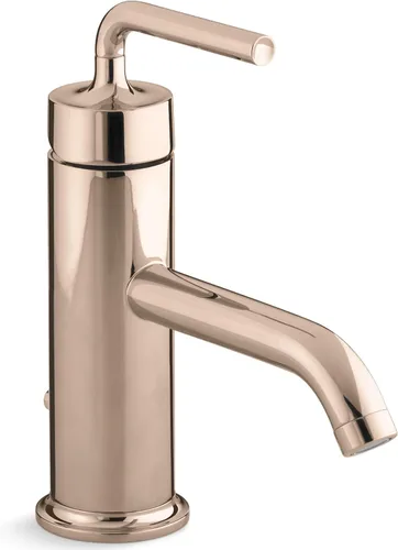 Miniatura 15 de KOHLER K-14408-4-2MB Purist - Grifo de lavabo de baño generalizado, 3 agujeros, manijas de palanca alta generalizadas y boquilla de cuello de cisne