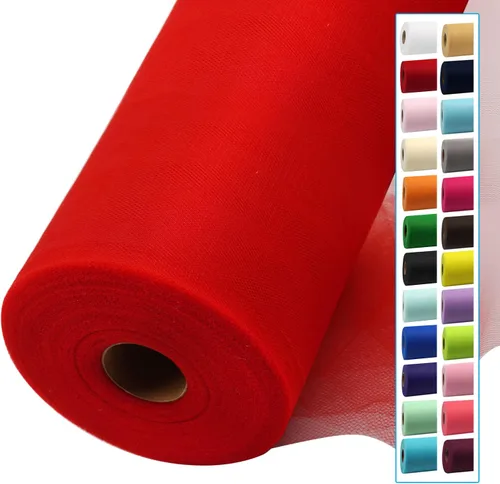 Miniatura 72 de Rollos de tela de tul dorado antiguo de 54 pulgadas por 10 yardas, rollo de tela de tul para bodas, decoraciones de Navidad, envoltura de regalos