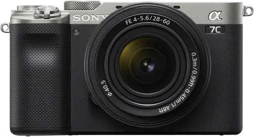 Miniatura 2 de Sony Cámara digital Alpha a7C sin espejo con lente de 1.102-2.362 in (plateado) (ILCE7CL/B) con tarjeta de memoria de 64 GB, batería NP-FZ-100