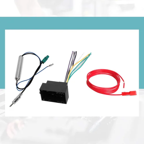 Miniatura 2 de BASIKER Kit combinado de mazo de cables de radio estéreo para automóvil y adaptador de antena para instalar una radio del mercado de accesorios