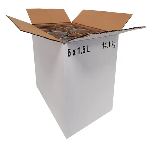 Miniatura 4 de Botellas transparentes de 1.5 litros/burdeos, 6 por caja