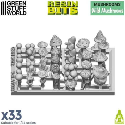 Miniatura 3 de Green Stuff World para Modelos y Miniaturas - Wild Hongos 11608