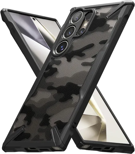 Miniatura 11 de Ringke Fusion-X para Samsung Galaxy S22 Ultra Funda [Recortes Precisos para Lentes de Cámara] Parachoques Mejorado Resistente Uso Rudo a Prueba