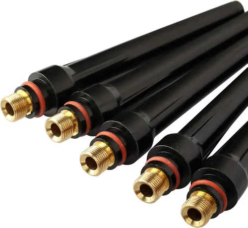 Miniatura 5 de 5 unids TIG soldadura 57Y02 tapa trasera larga para la antorcha de soldadura TIG wp 17 18 26 consumibles de Tig de la serie Suministros de soldadura