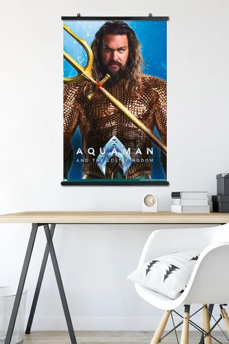 Miniatura 42 de Trends International DC Comics Movie Aquaman y el Reino Perdido - Póster de pared Aquaman de 22.4 pulgadas de largo x 14.7 pulgadas de ancho