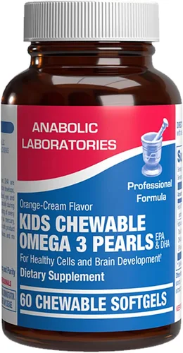 Aceite de pescado Omega 3 para niños, fórmula clínica para niños, gomitas de aceite de pescado con Omega 3 EPA DHA para el oído del cerebro y el