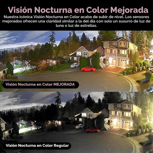 Miniatura 4 de Wyze Cámara de ventana, cámara de seguridad WiFi HD para interiores, visión nocturna a color mejorada, antirreflejo, detección de movimiento