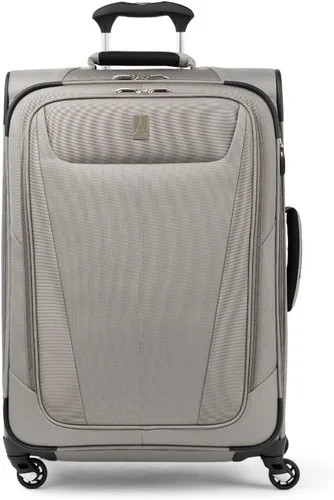 Miniatura 109 de Travelpro Maxlite 5 - Juego de 2 piezas de equipaje de mano de tela, expandibles con 4 ruedas giratorias, bolso blando para debajo del asiento, Negro