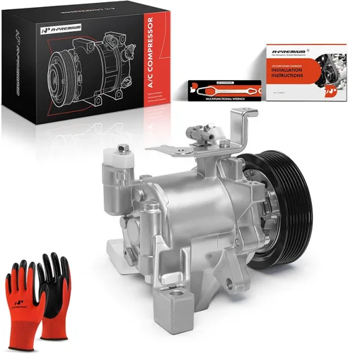 Miniatura 10 de A-Premium Compresor de aire acondicionado con embrague compatible con Subaru XV Crosstrek 2.0L 2014-2015