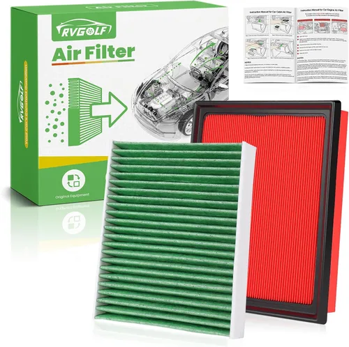 Miniatura 59 de Juego de filtros de aire de motor+cabina para Honda Civic 2016-2026 (2.0L), HR-V HRV 2023-2026 (2.0L) (solo aspirado naturalmente, no para tipo R!)