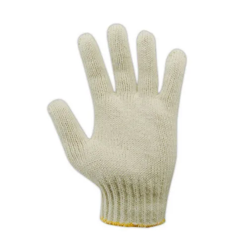 Miniatura 2 de MAGID KnitMaster Guantes de punto de máquina de peso estándar, 12 pares, talla 9/L para hombres, natural, T193 10 pulgadas. Longitud