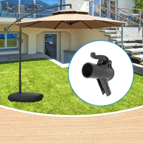 Miniatura 7 de Gazechimp Accesorios para sombrilla de patio, reparación duradera, parasoles de ocio, piezas de herramientas para cubierta lateral colgante, Mango