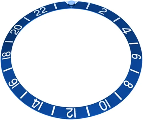 Miniatura 2 de BISEL INSERTO COMPATIBLE CON RELOJ AUTOMÁTICO HOMBRE TAG HEUER AUTAVIA AZUL, Azul