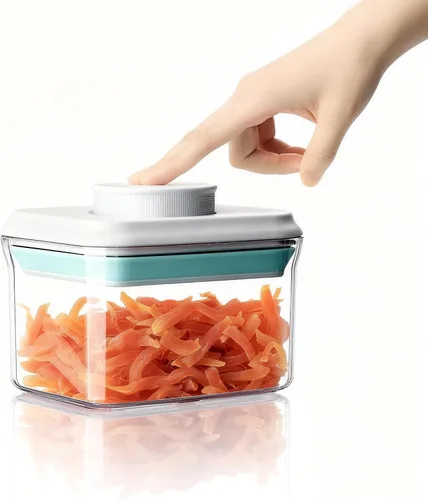 Miniatura 9 de Recipiente hermético de almacenamiento de alimentos con tapas, sin BPA para espagueti, cereales, harina, arroz, organizador de cocina