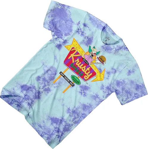 Miniatura 4 de The Simpsons Bart Simpson - Camisa clásica para hombre, Homer, Bart, Lisa, camiseta de teñido anudado