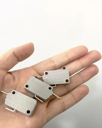 Miniatura 3 de 3 piezas kw3a interruptor de puerta de microondas YQBOOM 16A 125/250V Microondas Interlock Interruptor de repuesto Pieza de repuesto normalmente
