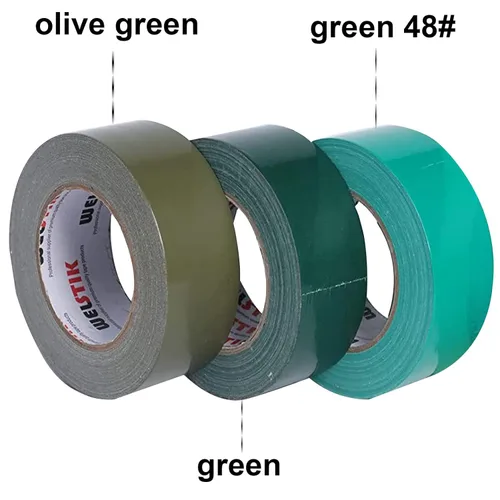 Miniatura 6 de WELSTIK Cinta adhesiva profesional de 3 unidades, 1.88 pulgadas x 30 yardas, cinta impermeable de color para reparaciones, bricolaje, manualidades