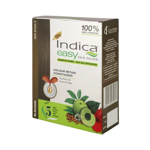 Miniatura 9 de Indica Easy Shampoo Based Color de cabello Borgoña Paquete de 3